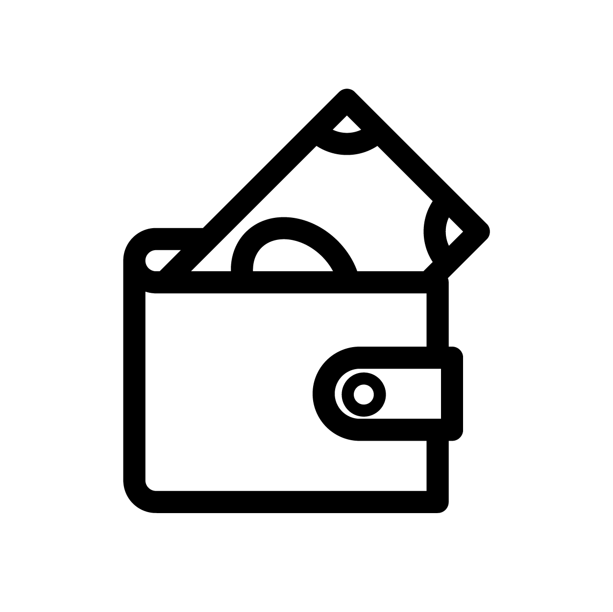 a black background with a black square